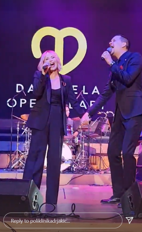 Danijela Martinović održala je koncert u dvorani Vatroslava Lisinskog