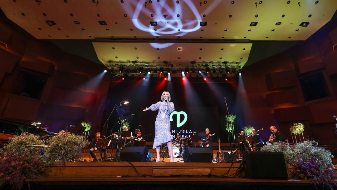 Danijela Martinović održala je koncert u dvorani Vatroslava Lisinskog