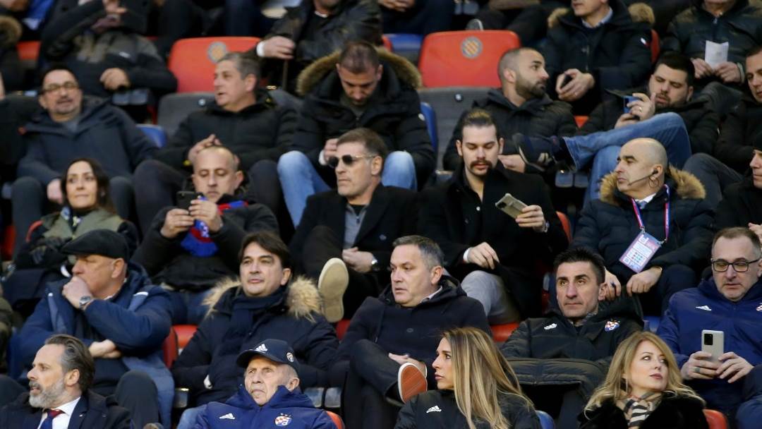 Slaven Bilić i Leo Bilić na derbiju Hajduka i Dinama