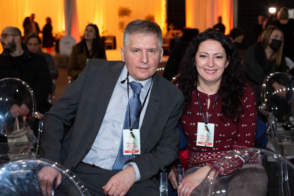 Dražen Belina, predsjednik udruge Veliko srce malom srcu i Barbara Vidović Brzaj,
dopredsjednica udruge Veliko srce malom srcu