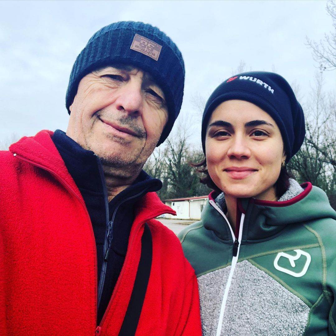 Mirna Medaković Stepinac s ocem