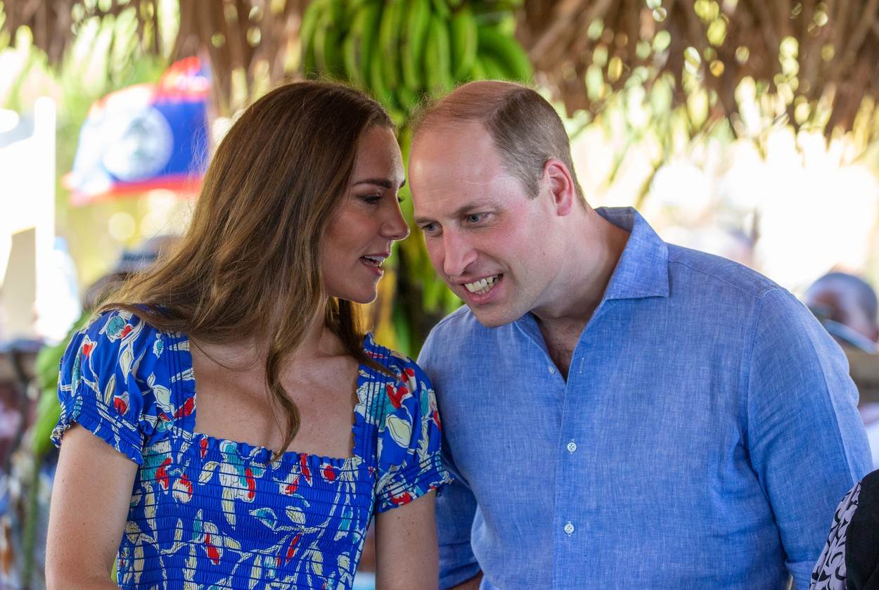 Kate Middleton i princ William na Karibima