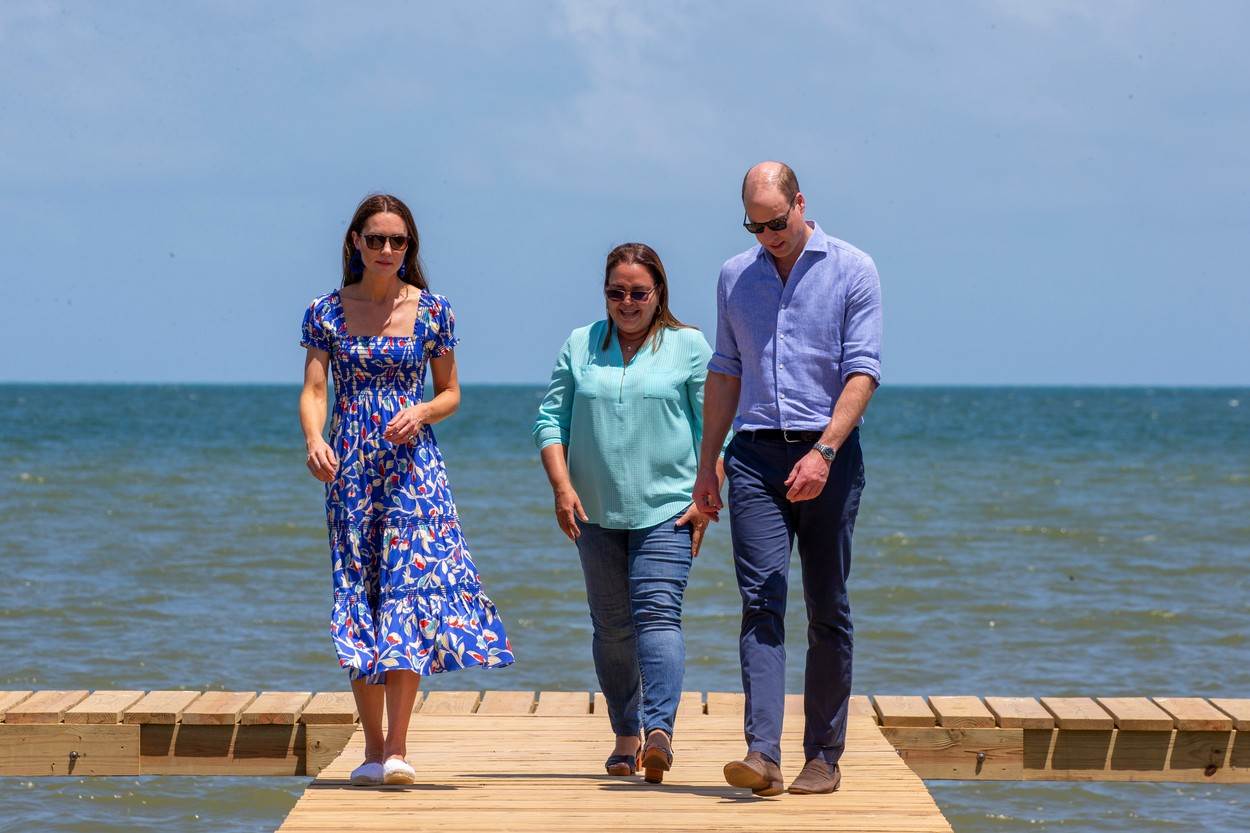 Kate Middleton i princ William na Karibima