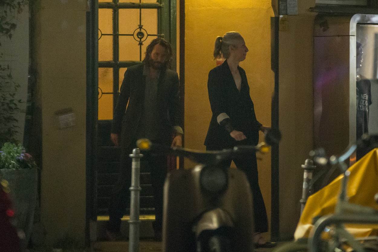 Keanu Reeves i Alexandra Grant