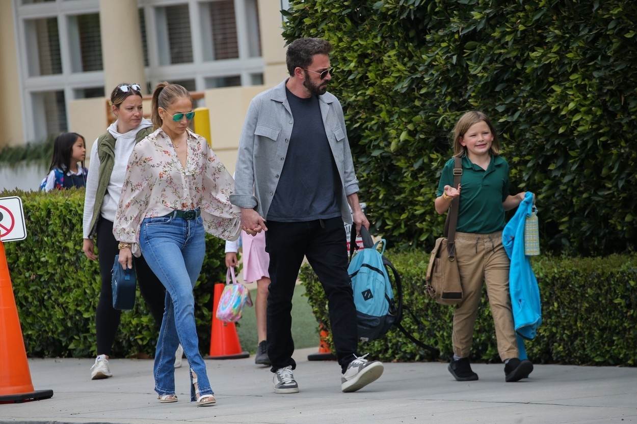 Jennifer Lopez, Ben Affleck i Samuel Affleck