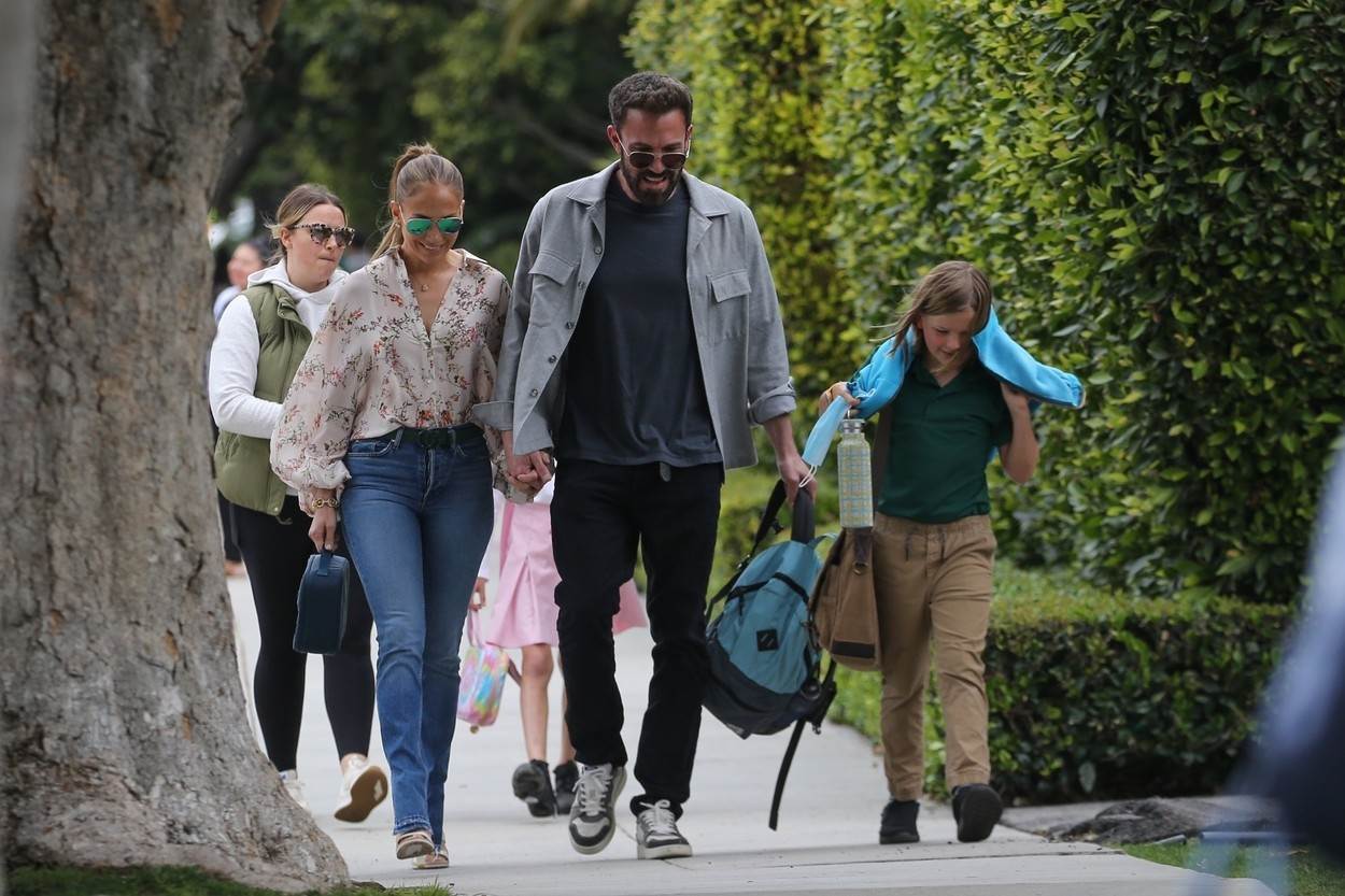 Jennifer Lopez, Ben Affleck i Samuel Affleck