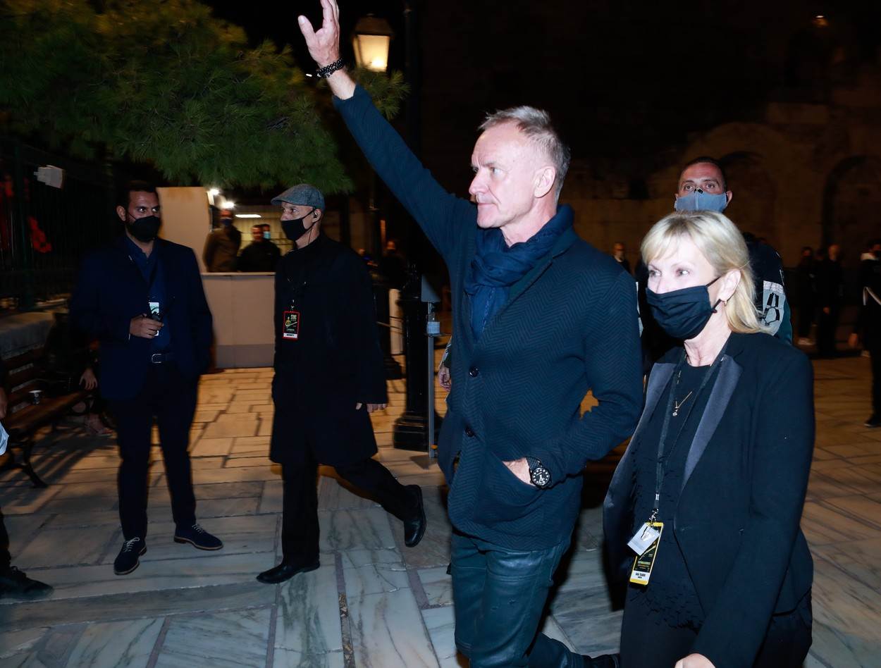 Sting i Trudie Styler