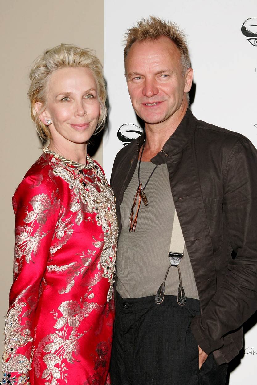Sting i Trudie Styler