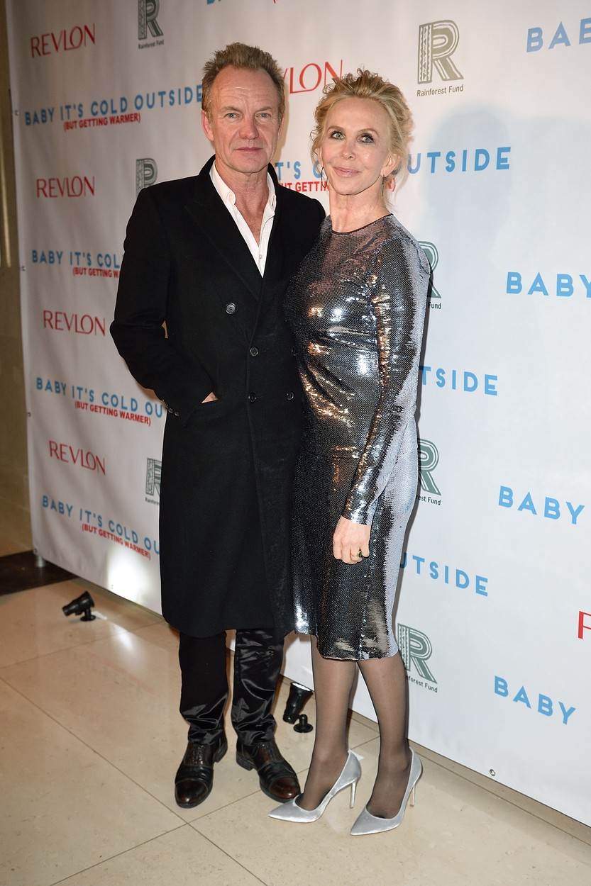 Sting i Trudie Styler