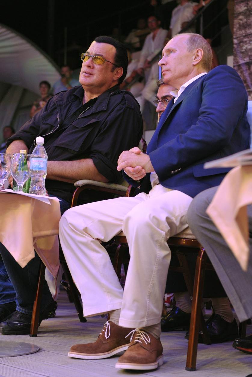 Steven Seagal veliki je obožavatelj Vladimira Putina