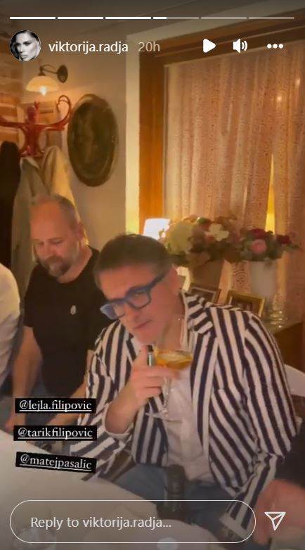 Proslava rođendana Dine Rađe
