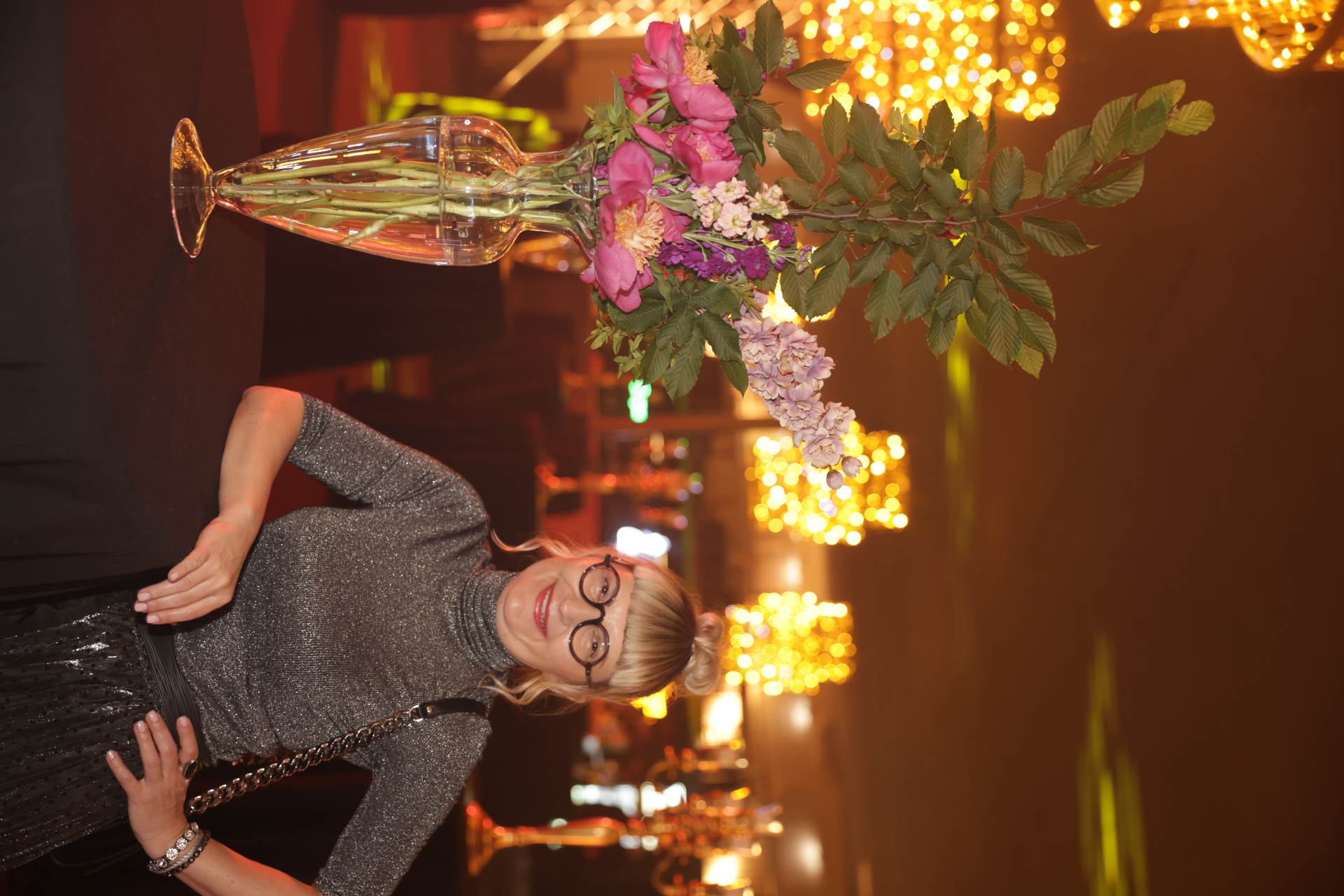 Mirela Lela Mikšić iz Lela Designa cijeli prostor ukrasila je predivnim cvjetnim dekoracijama.JPG