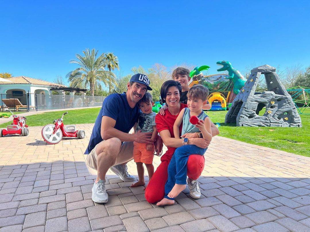 Michael Phelps i Nicole Johnson