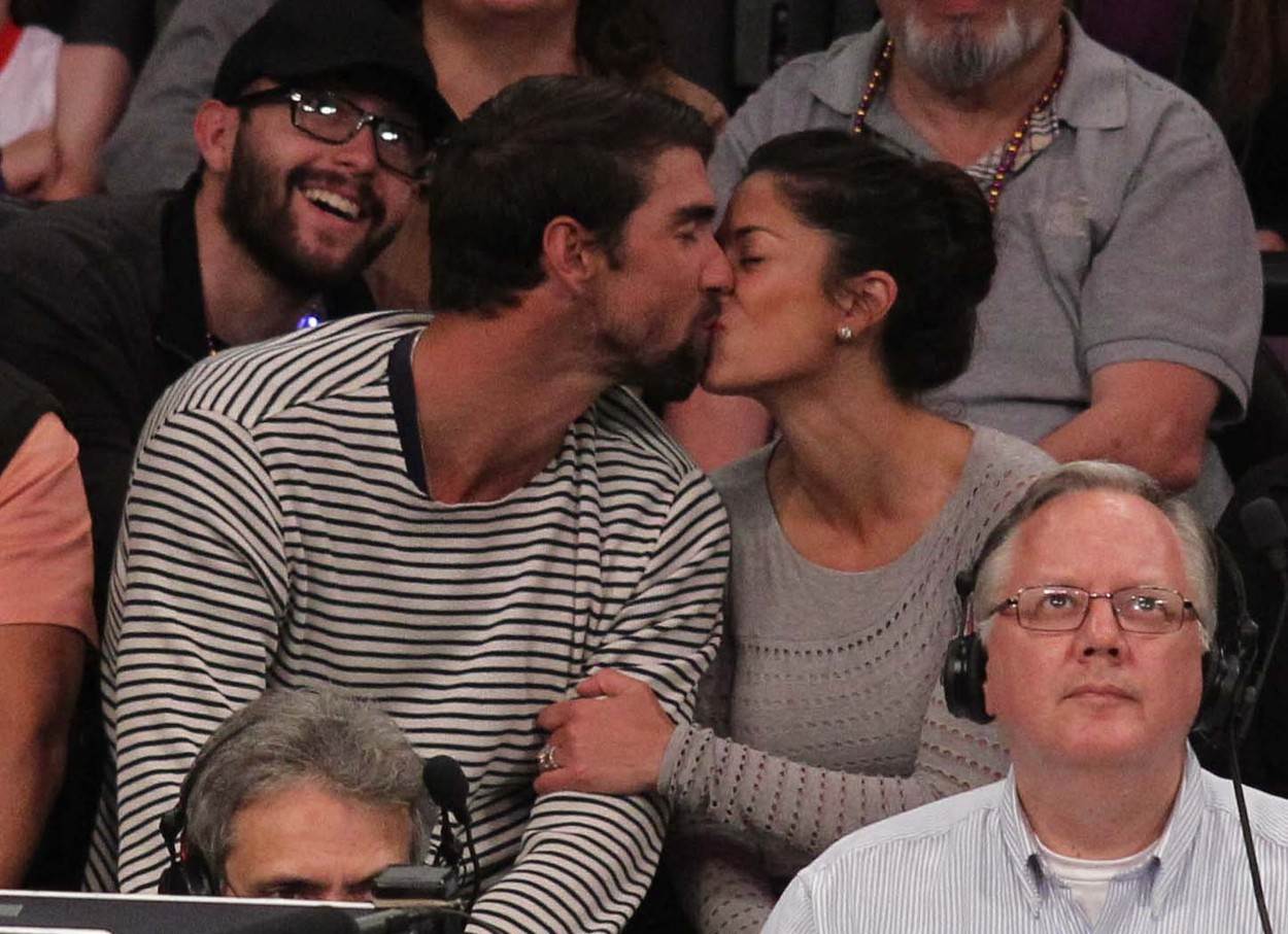 Michael Phelps i Nicole Johnson