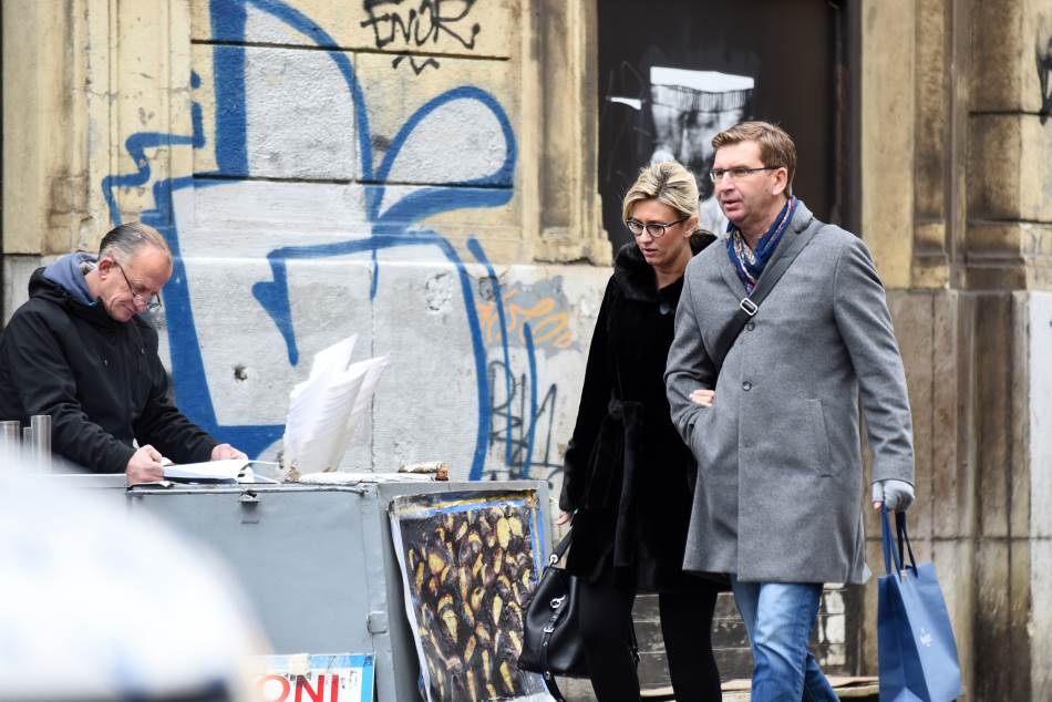 Romina Knežić i partner 2018. godine