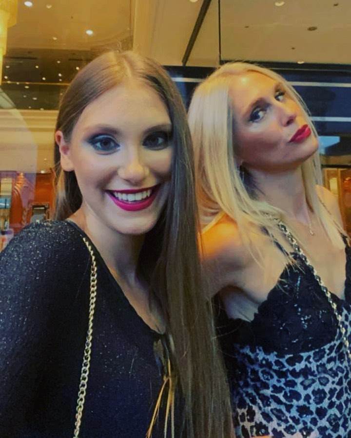 Iva Buchwald i kći Pia