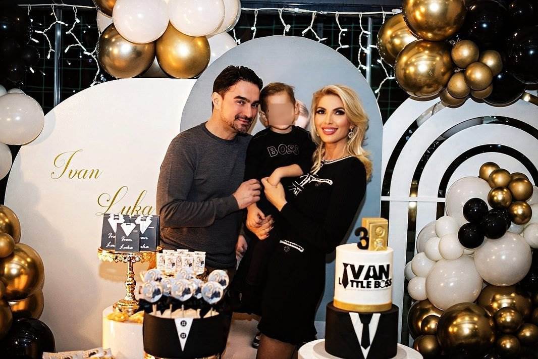 Proslava trećeg rođendana sina Joška Čagalja Jole