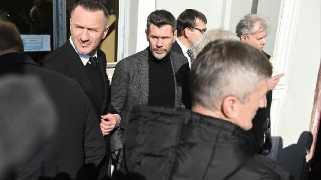 Zvonimir Boban na sprovodu Miroslava Ćire Blaževića