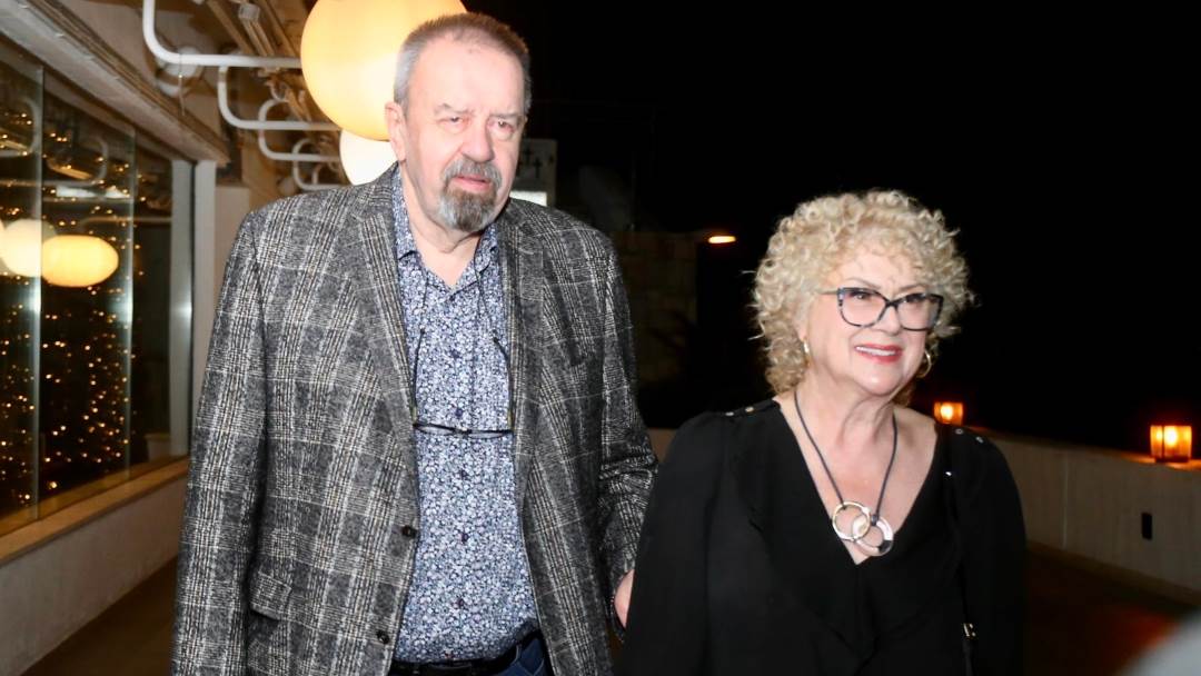 Zoran i Snježana Grašo na proslavi krštenja unuke Albe