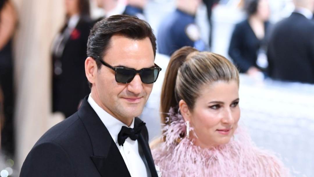 Mirka Federer i Roger Federer na Met Gali 2023