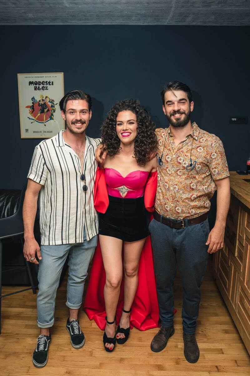 Gina, Vice Damjanović i Marko Bratoš.jpg