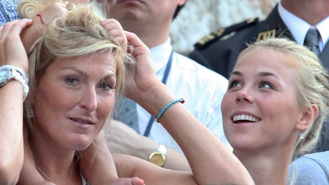 Janica Kostelić i Elin Kostelić na Sinjskoj alki