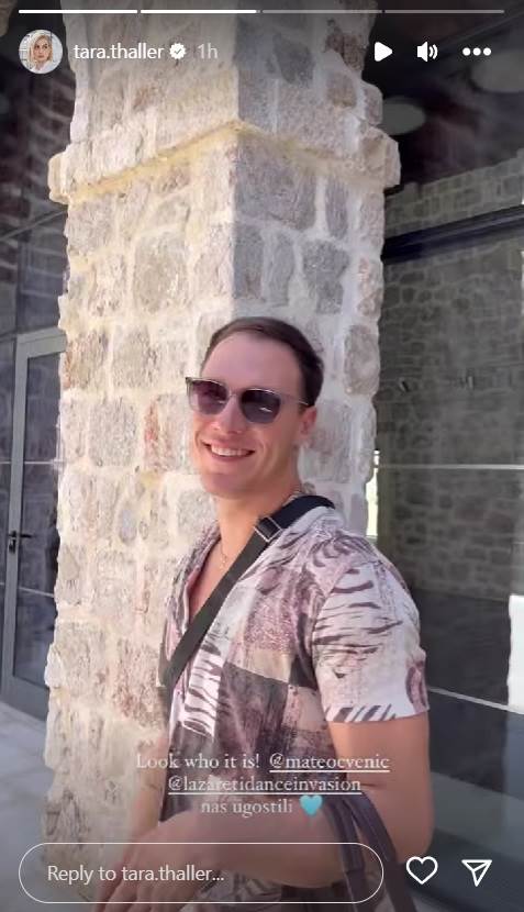Tara Thaller i Mateo Cvenić zajedno u Senju