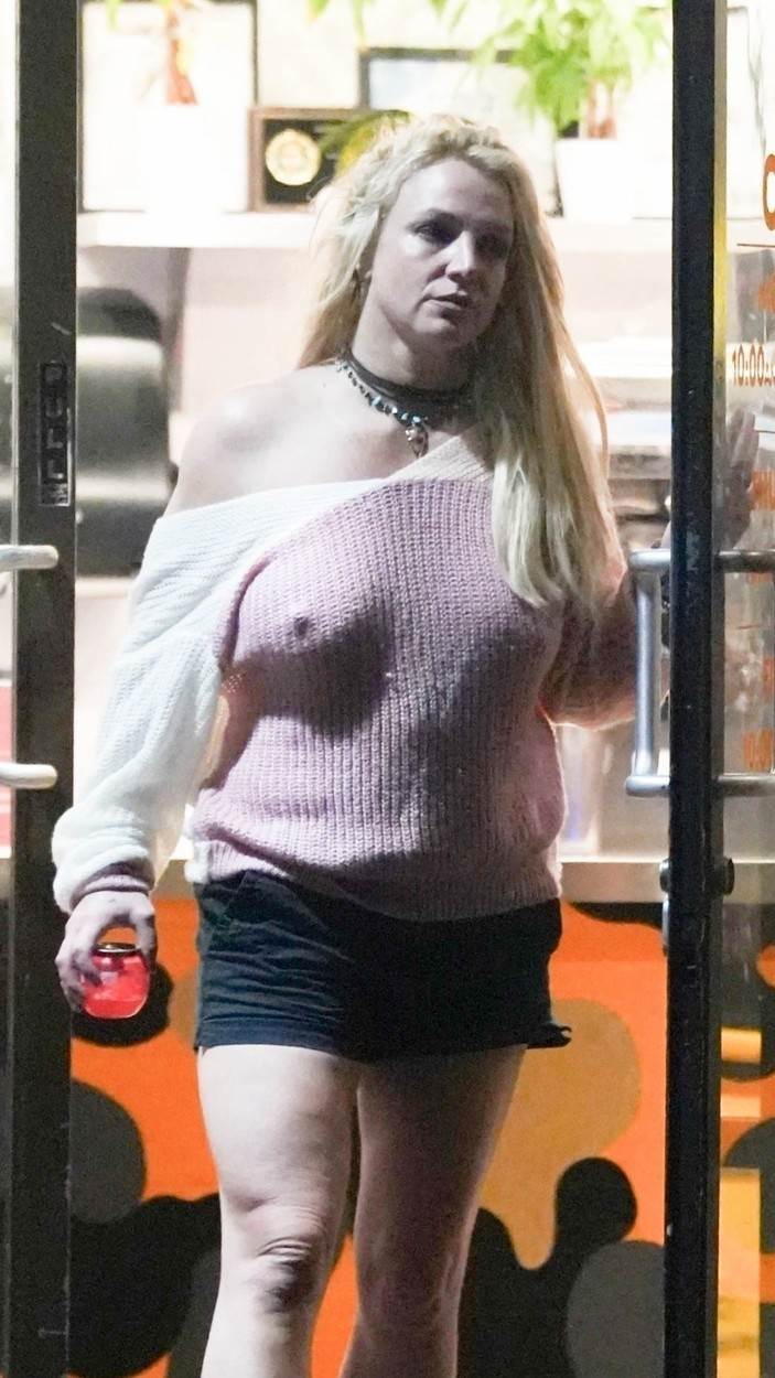 Britnes Spears u javnosti nakon prekida