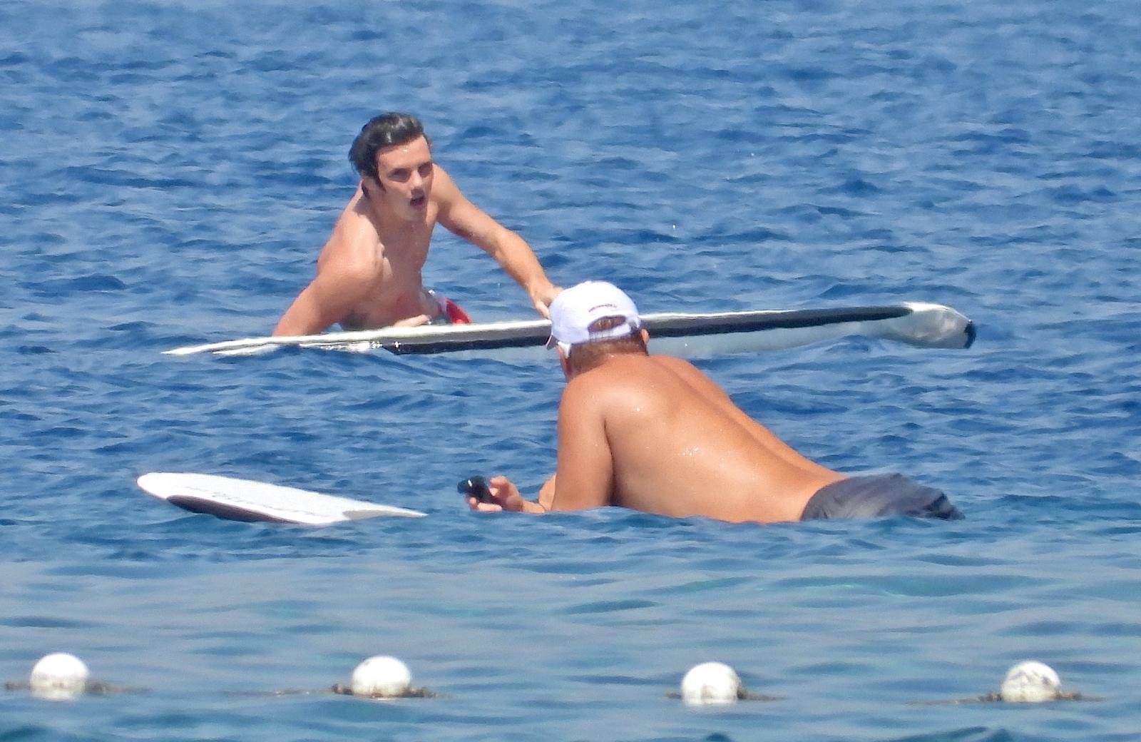 David Beckham s obitelji na Jadranu