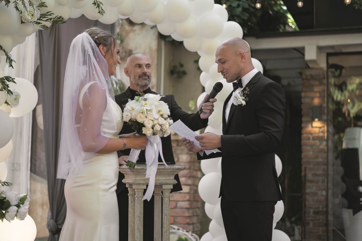 Fotografije s vjenčanja Mije Matića i Ariane Piknjač