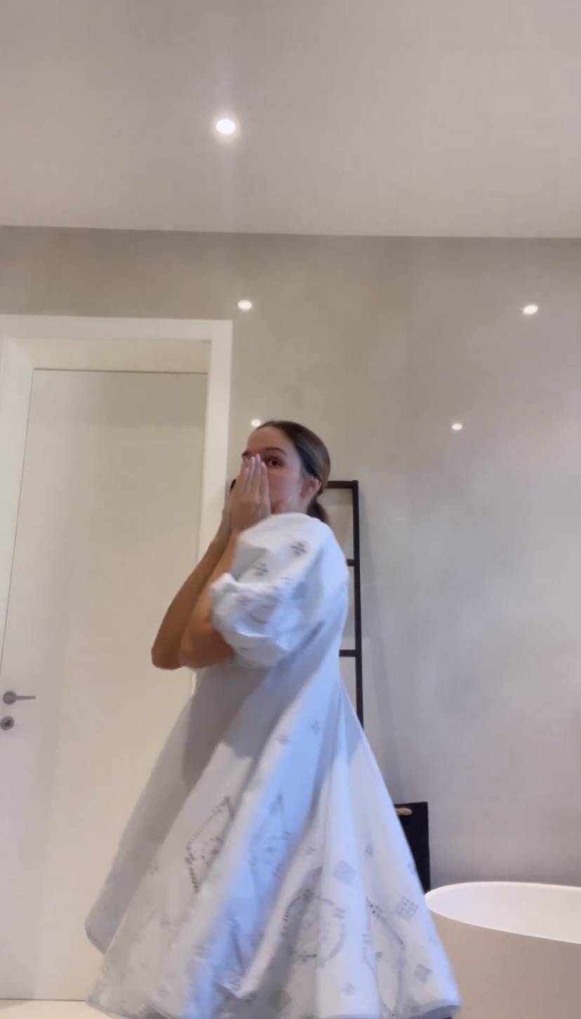 Franka Batelić objavila je 'get ready with me' tip videa, koji je snimila u svojoj kupaonici.