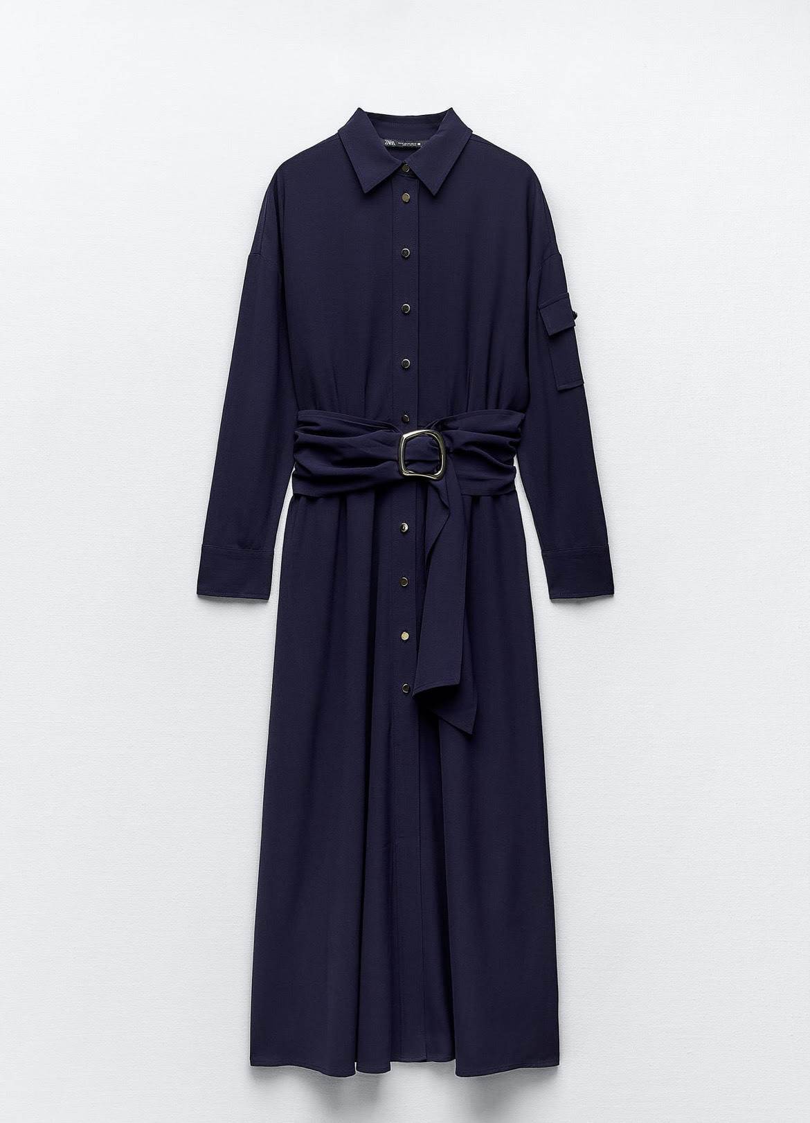 MIDI KOŠULJA HALJINA S REMENOM 45,95 EUR /346,21 KN