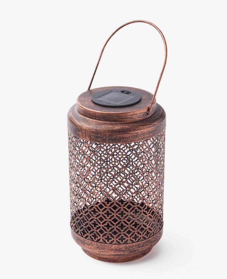 Metalna solarna LED lampa s ručkom, Pepco, 15 eura