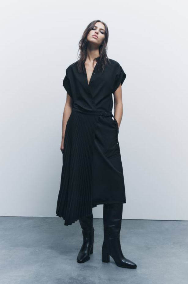 HALJINA S PLISIRANOM SUKNJOM ZW COLLECTION, ZARA, 59,95 EUR /451,69 KN