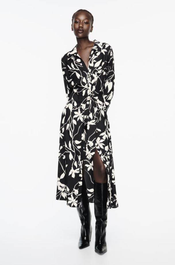 KOŠULJA HALJINA S UZORKOM, 39,95 EUR, ZARA, /301,00 KN