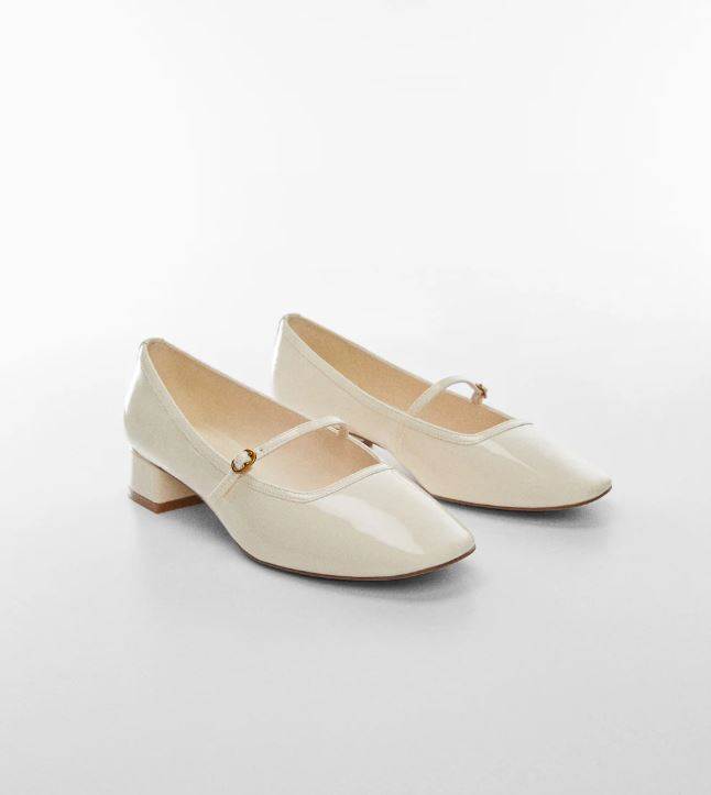 Cipele s visokom potpeticom s kopčom, Mango, 49,99EUR/ 376,65kn