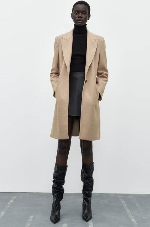 Kaput uz tijelo soft, Zara, 49,95 EUR/ 376,35 KN
