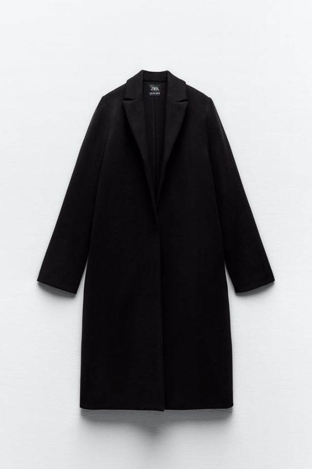 Kaput od debele tkanine, Zara, 29,95 EUR/225,66 KN