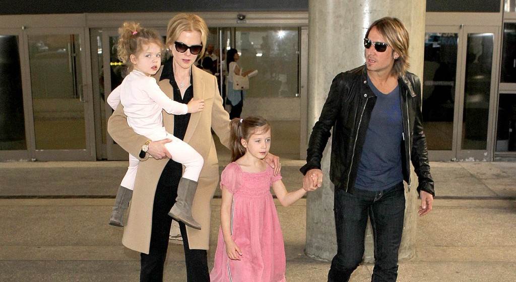 Nicole Kidman i Keith Urban s kćerima