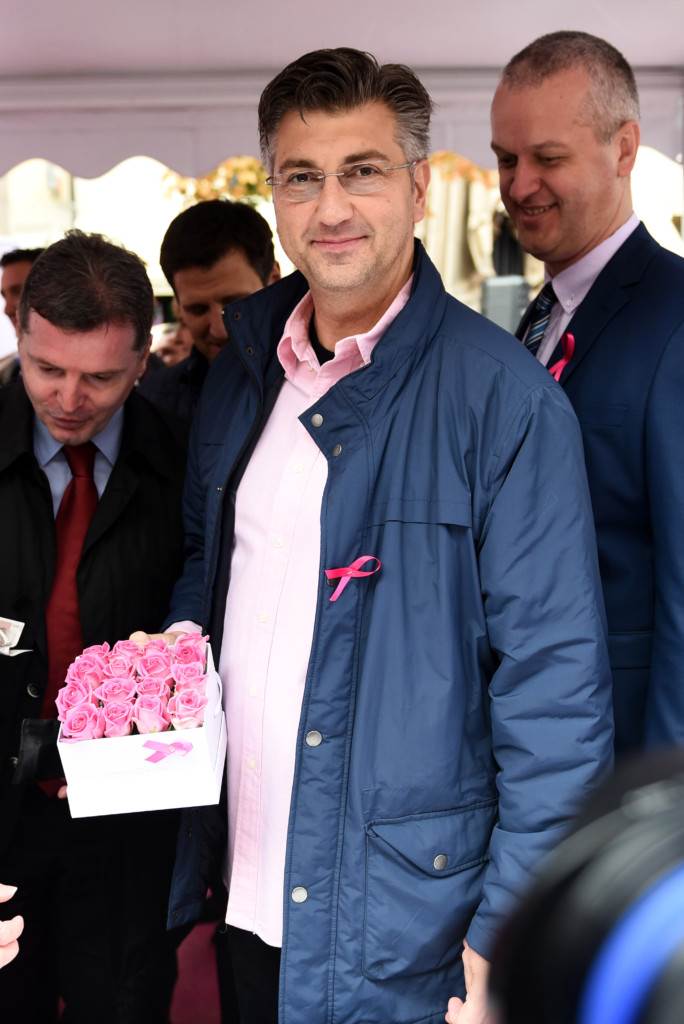 Andrej Plenković na Story događaju u borbi protiv raka dojke