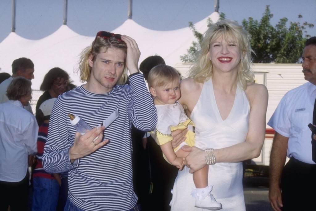 Kurt Cobain, Frances Bean Cobain i Courtney Love