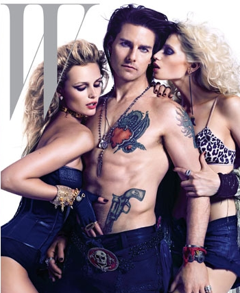 Cruise tetoviran za naslovnicu W magazina
