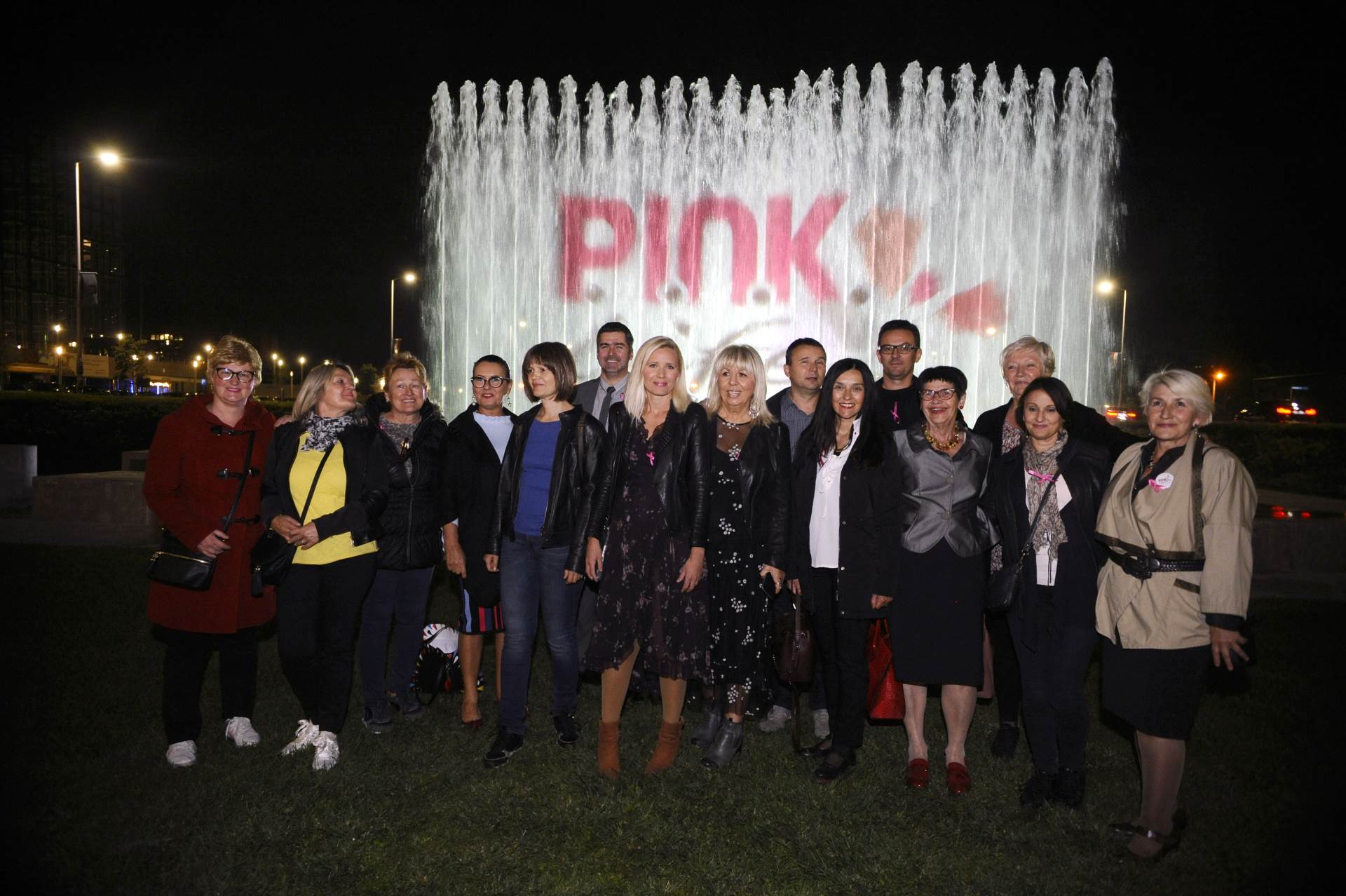 Četvrtu godinu za redom zagrebačke fontane zasjale ružičastim sjajem