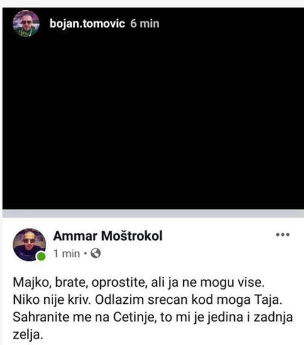 Pronađen u kritičnom stanju nakon oproštajne poruke na Instagramu