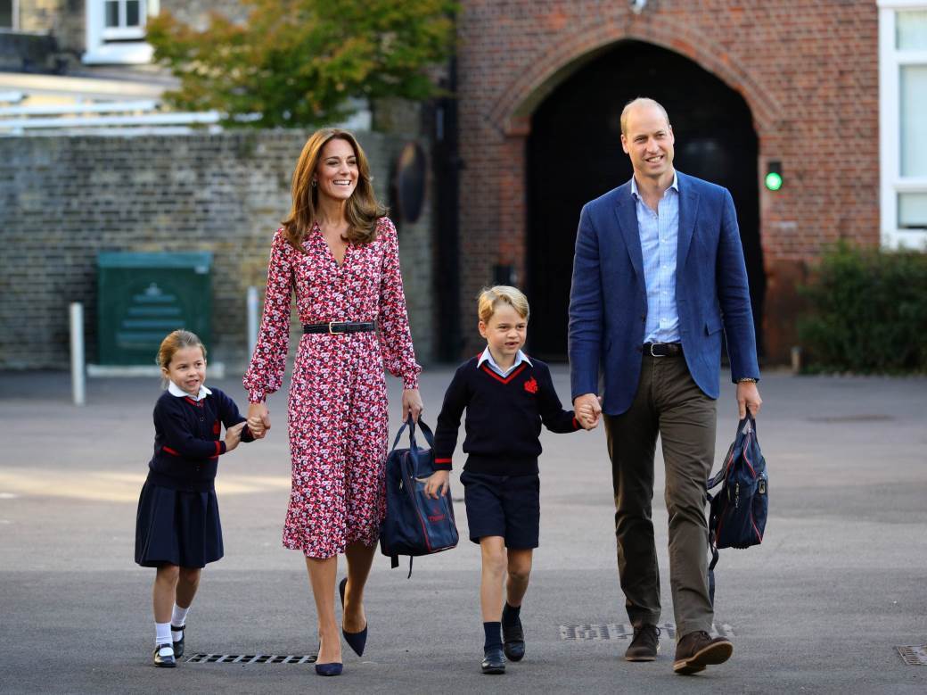 Princ George, Kate Middleton, princ William i princeza Charlotte