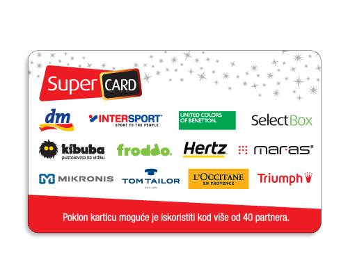 SuperCard poklon kartice – pokloni za sve generacije