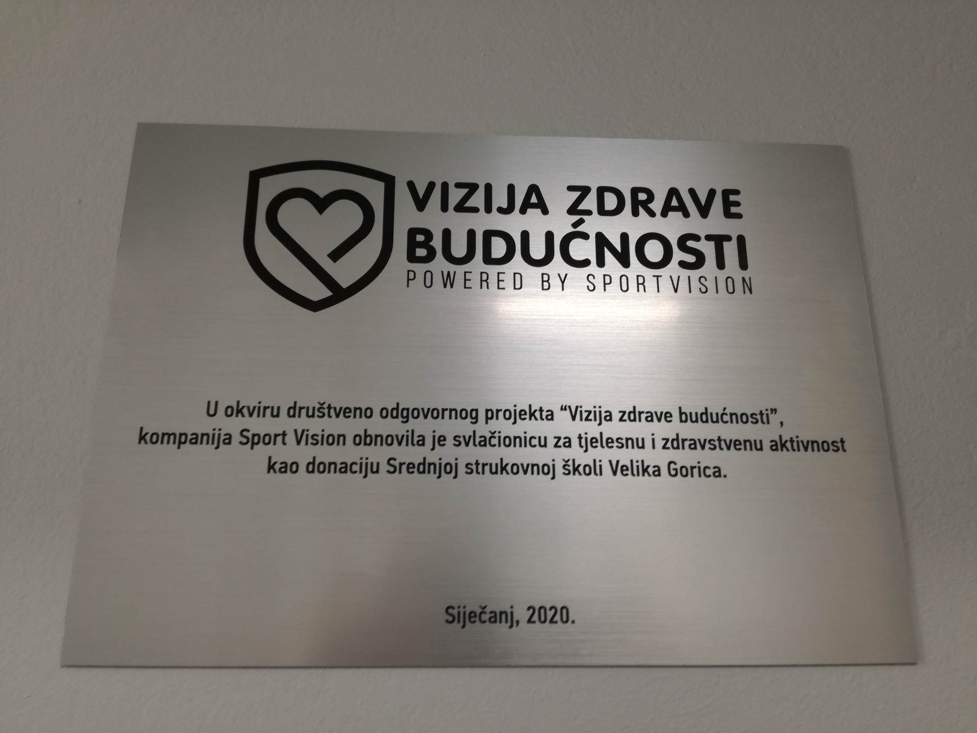 'Vizija zdrave budućnosti' obnovila svlačionicu u Velikoj Gorici