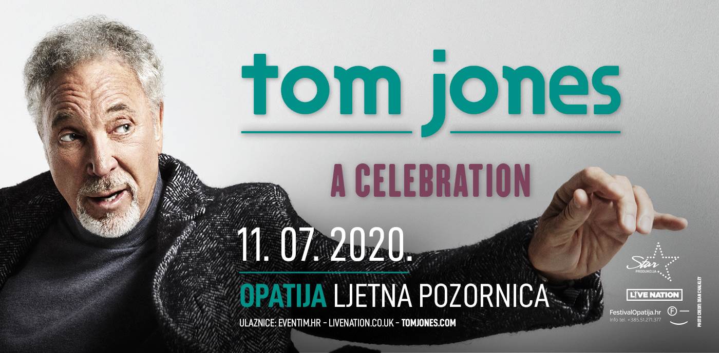 Koncertni spektakl u Hrvatskoj: Tom Jones u srpnju nastupa u Opatiji