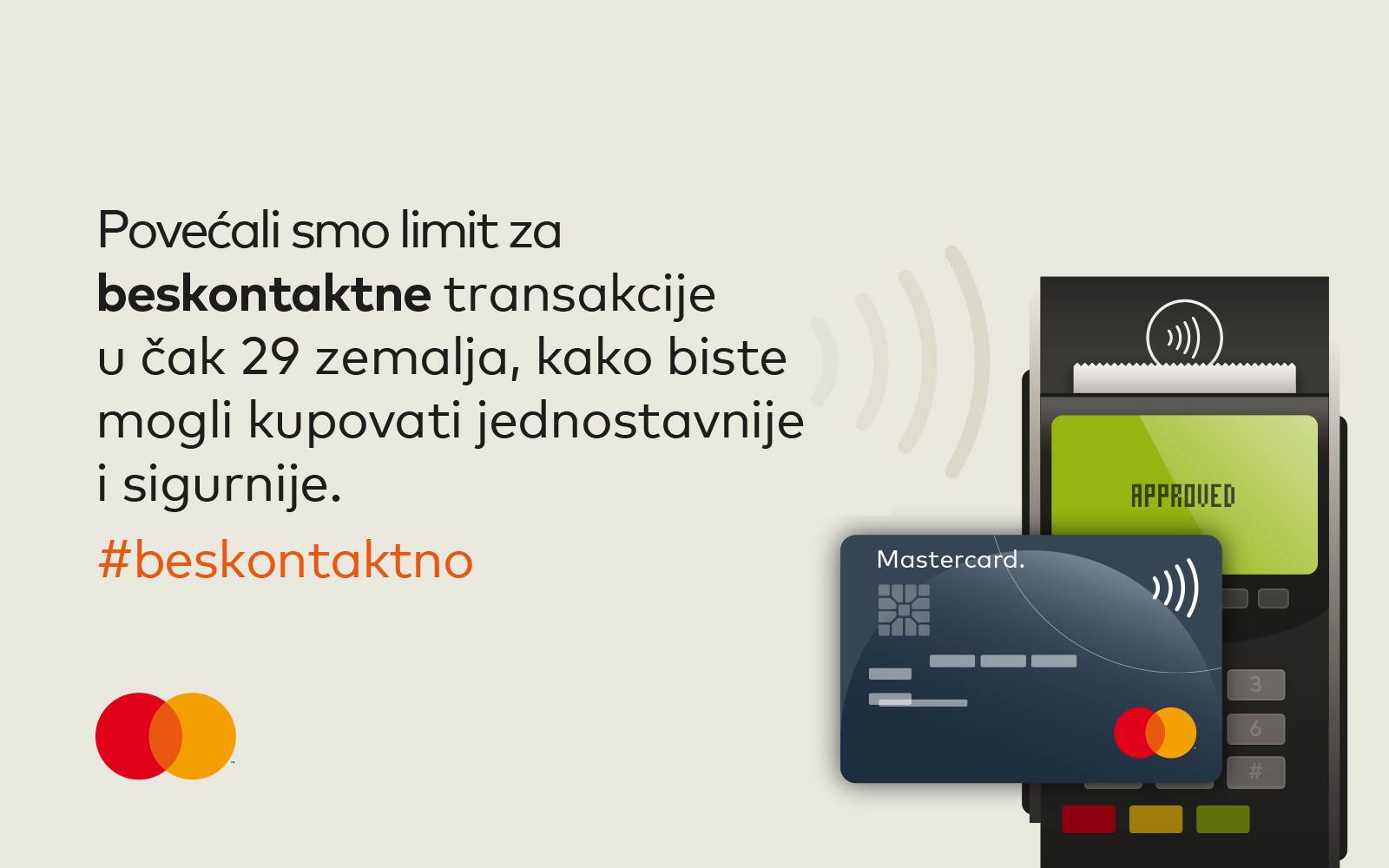 Mastercard povećava limit za beskontaktna plaćanja u 29 zemalja Europe