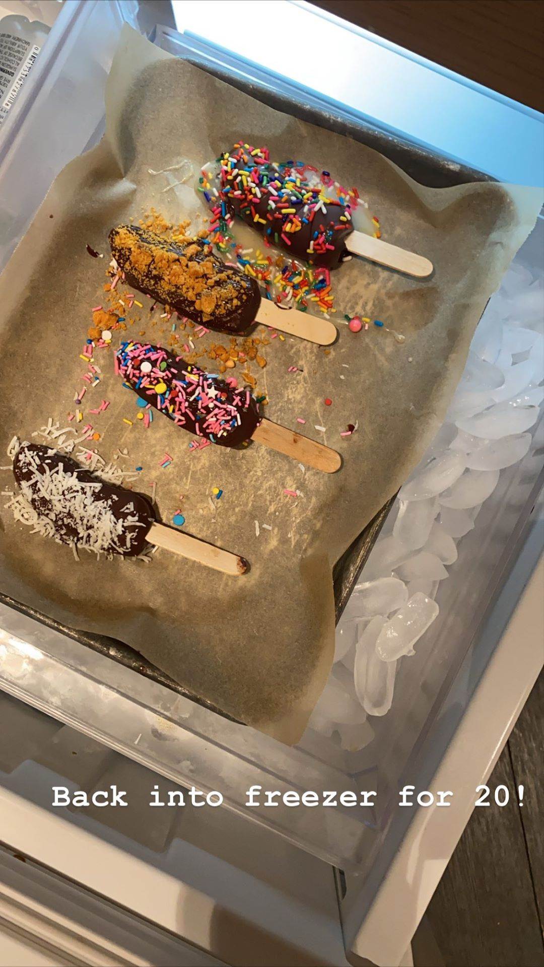 Čokoladne sladoled banane - tri čarobne riječi Chrissy Teigen